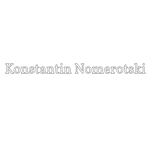 Konstantin Nomerotski - Portfolio – A portfolio website